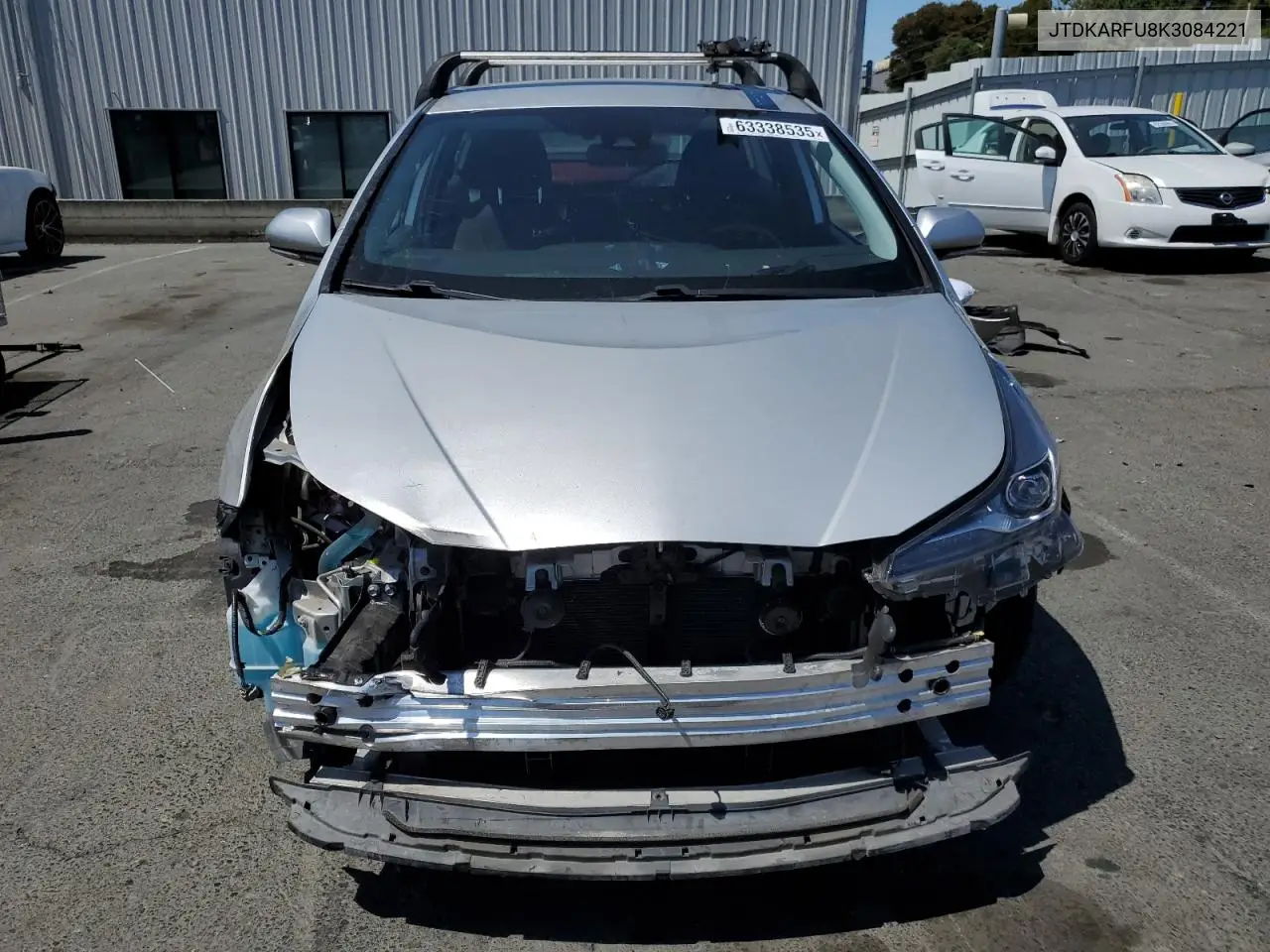 2019 Toyota Prius VIN: JTDKARFU8K3084221 Lot: 63338535