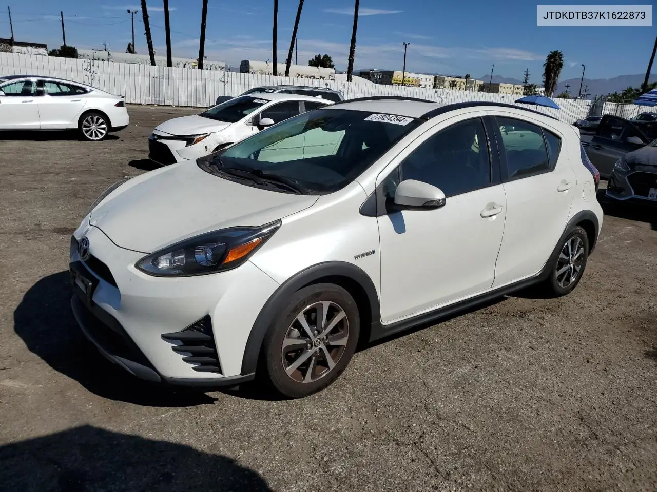 2019 Toyota Prius C VIN: JTDKDTB37K1622873 Lot: 77824394
