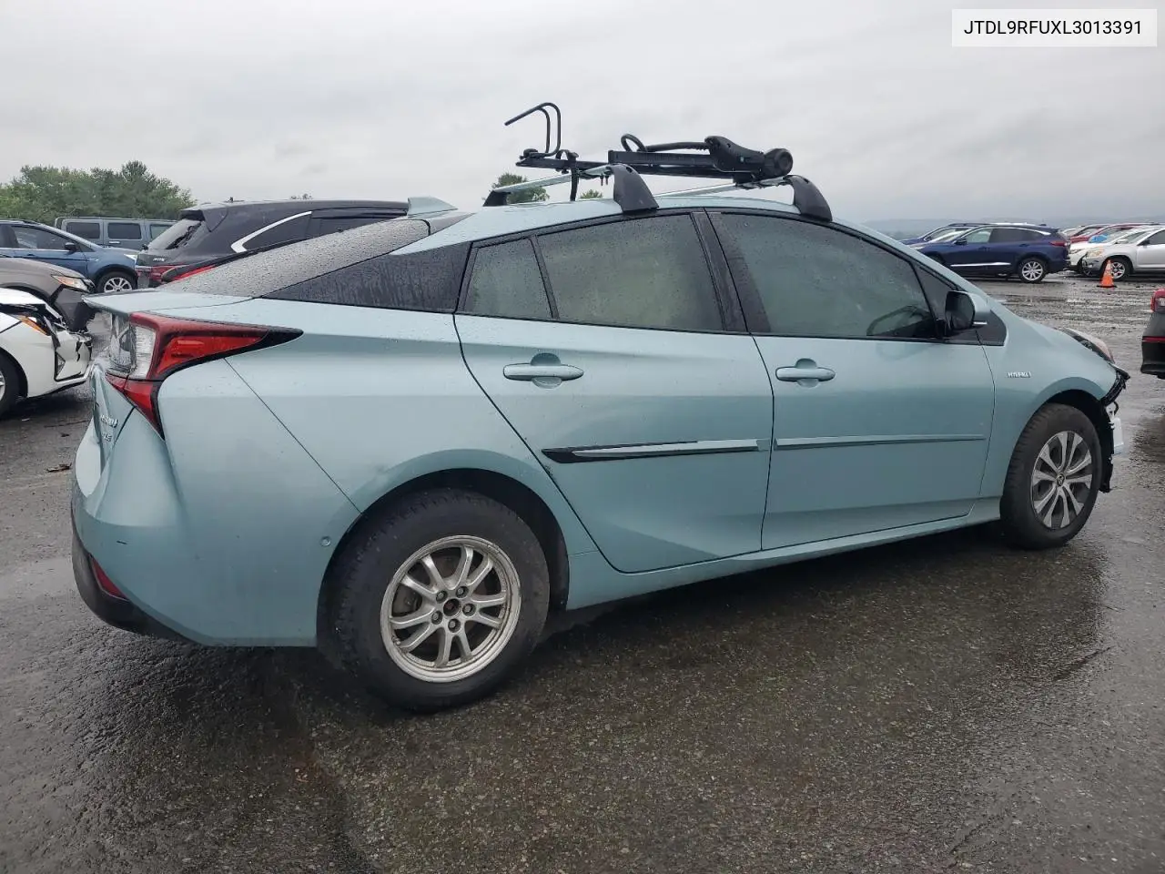 2020 Toyota Prius Le VIN: JTDL9RFUXL3013391 Lot: 62634605
