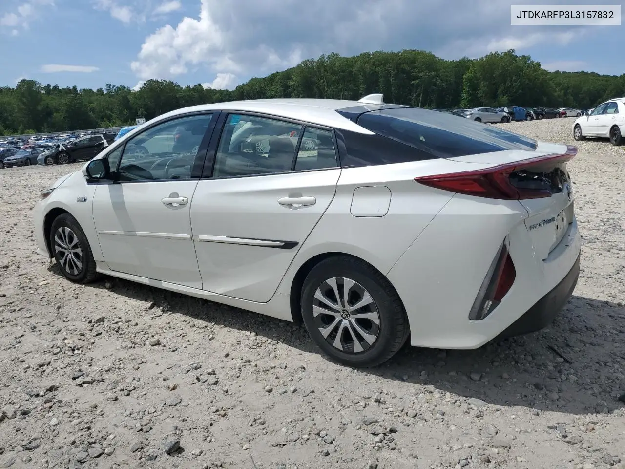 2020 Toyota Prius Prime Le VIN: JTDKARFP3L3157832 Lot: 62648275