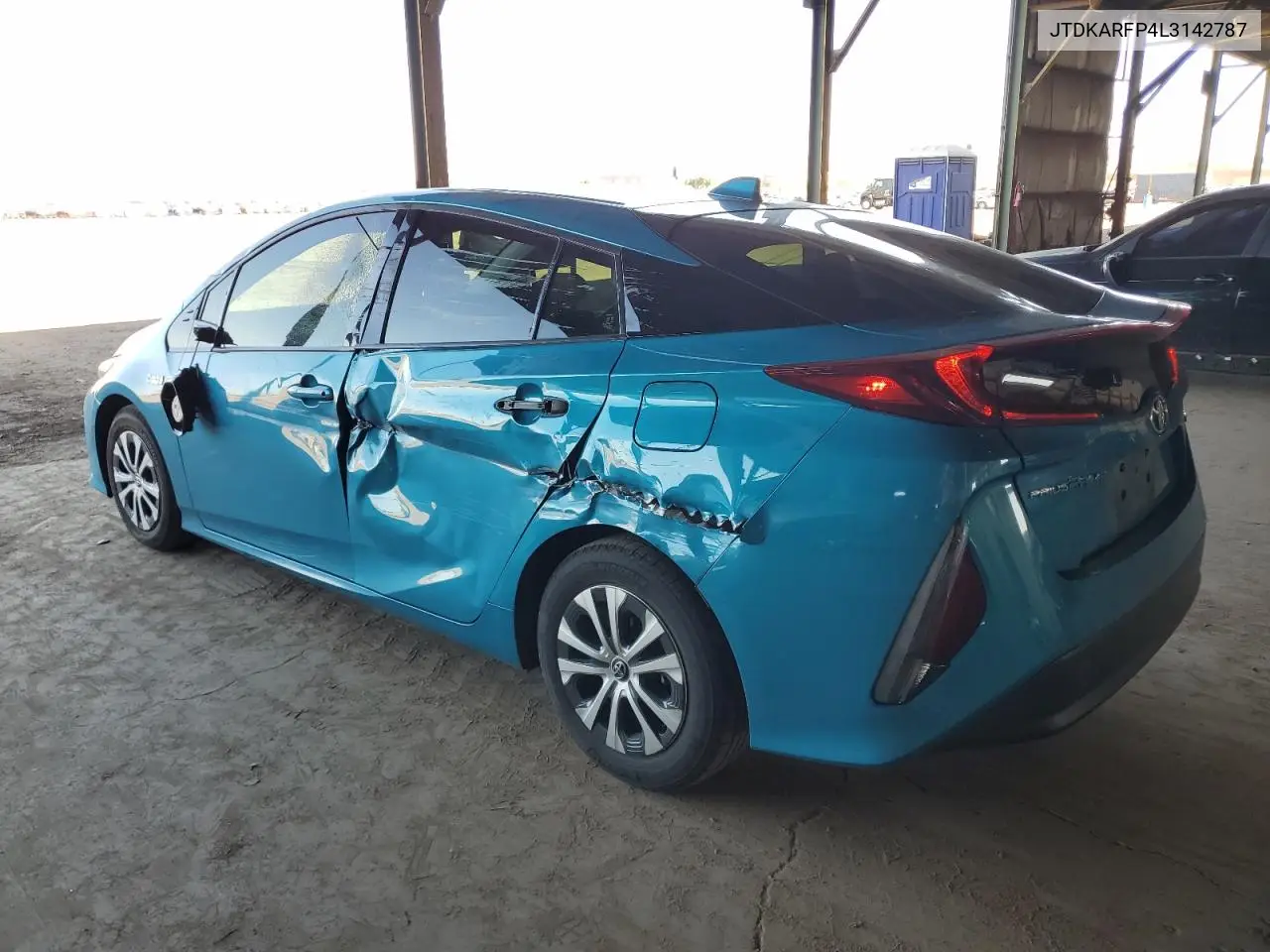 2020 Toyota Prius Prime Le VIN: JTDKARFP4L3142787 Lot: 63055685
