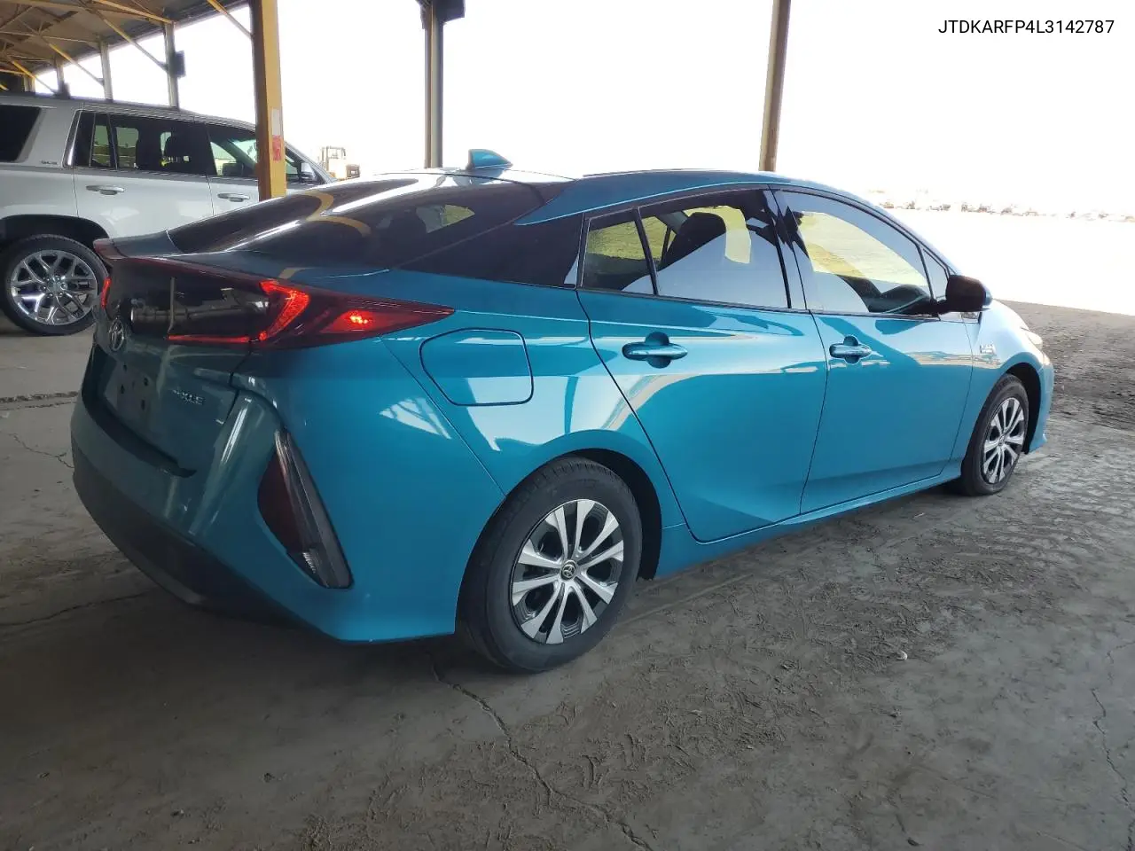 2020 Toyota Prius Prime Le VIN: JTDKARFP4L3142787 Lot: 63055685