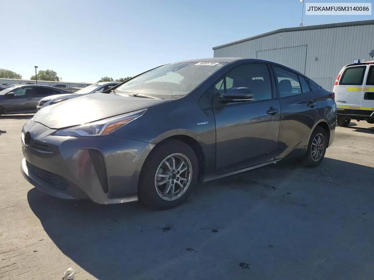 2021 Toyota Prius Special Edition VIN: JTDKAMFU5M3140086 Lot: 56895795