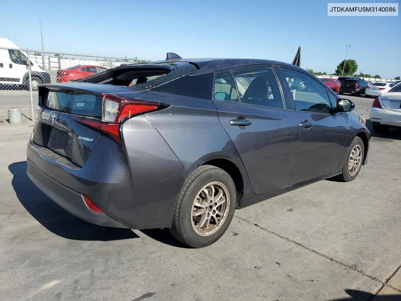 2021 Toyota Prius Special Edition VIN: JTDKAMFU5M3140086 Lot: 56895795