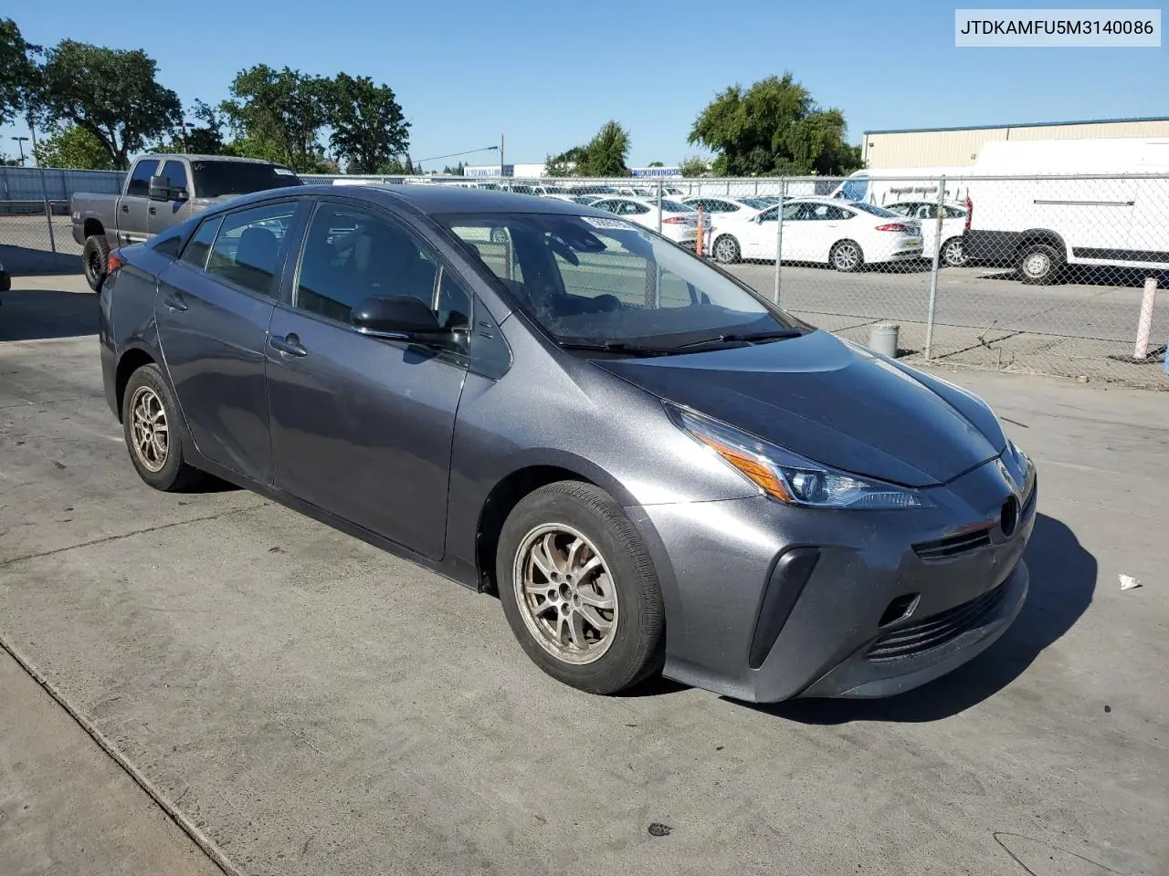 2021 Toyota Prius Special Edition VIN: JTDKAMFU5M3140086 Lot: 56895795