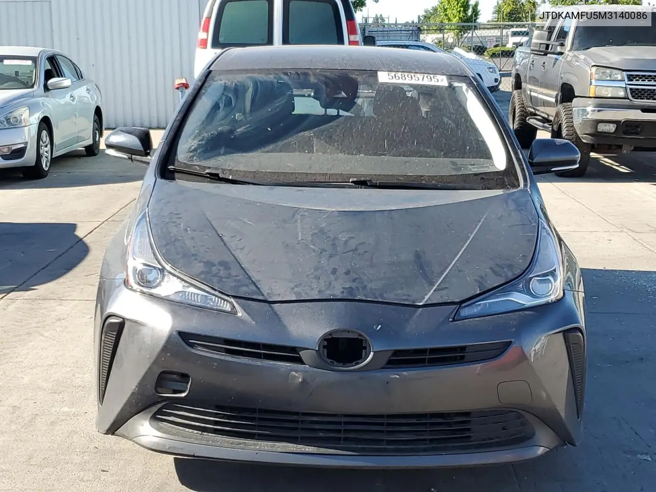2021 Toyota Prius Special Edition VIN: JTDKAMFU5M3140086 Lot: 56895795