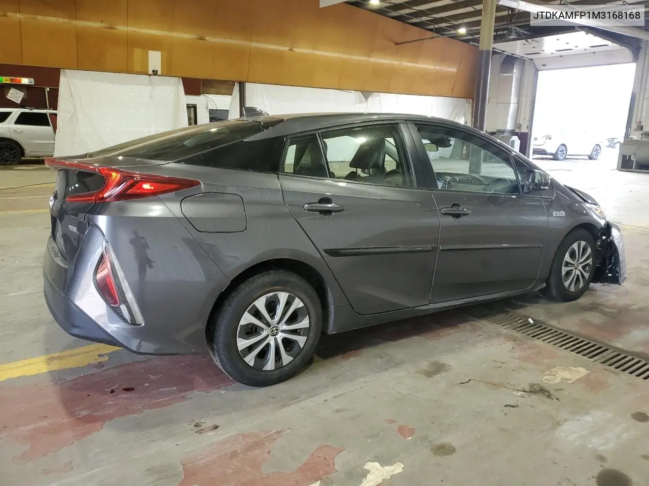 2021 Toyota Prius Prime Le VIN: JTDKAMFP1M3168168 Lot: 60358675