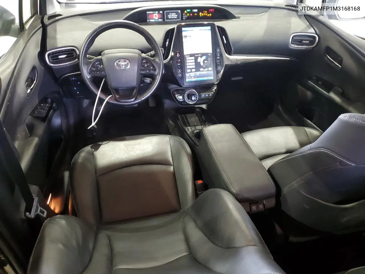 2021 Toyota Prius Prime Le VIN: JTDKAMFP1M3168168 Lot: 60358675