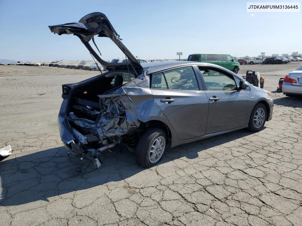 2021 Toyota Prius Special Edition VIN: JTDKAMFU9M3136445 Lot: 62597905