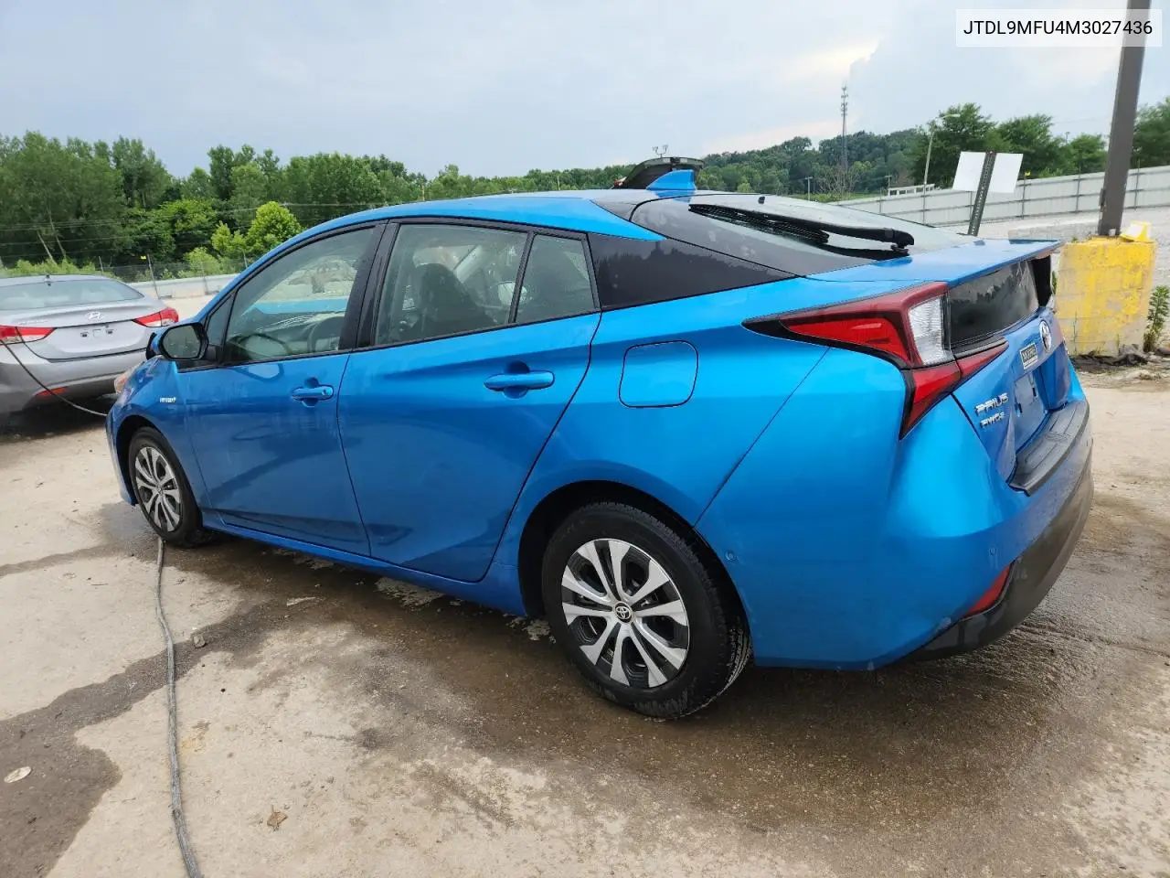 2021 Toyota Prius Le VIN: JTDL9MFU4M3027436 Lot: 62651865