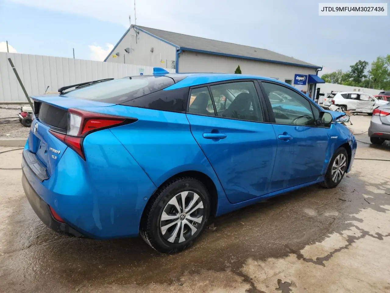 2021 Toyota Prius Le VIN: JTDL9MFU4M3027436 Lot: 62651865