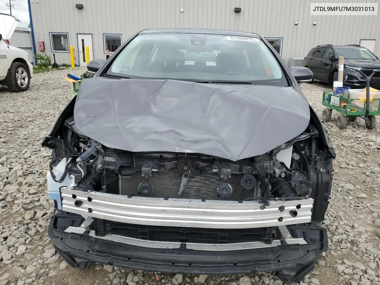 2021 Toyota Prius Le VIN: JTDL9MFU7M3031013 Lot: 62990815