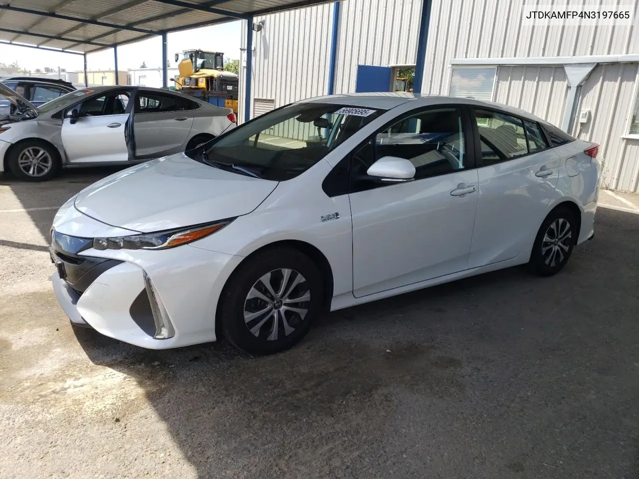 2022 Toyota Prius Prime Le VIN: JTDKAMFP4N3197665 Lot: 57339955