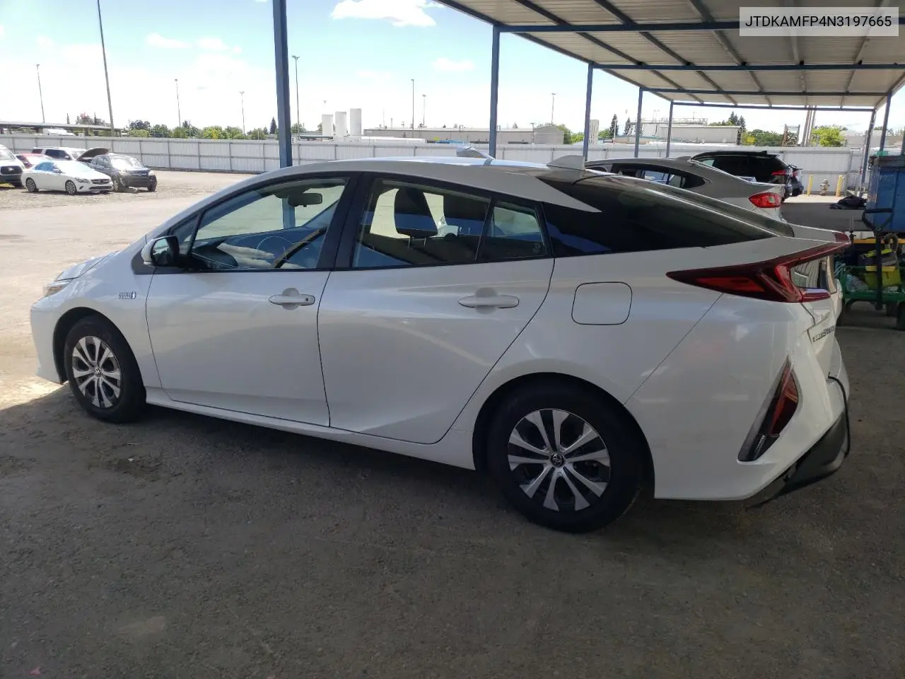 2022 Toyota Prius Prime Le VIN: JTDKAMFP4N3197665 Lot: 57339955