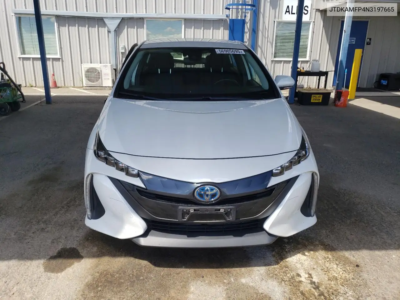 2022 Toyota Prius Prime Le VIN: JTDKAMFP4N3197665 Lot: 57339955
