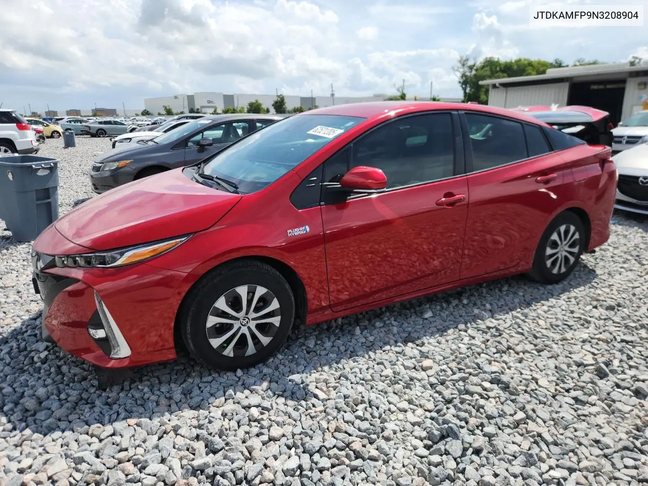 2022 Toyota Prius Prime Le VIN: JTDKAMFP9N3208904 Lot: 62521205