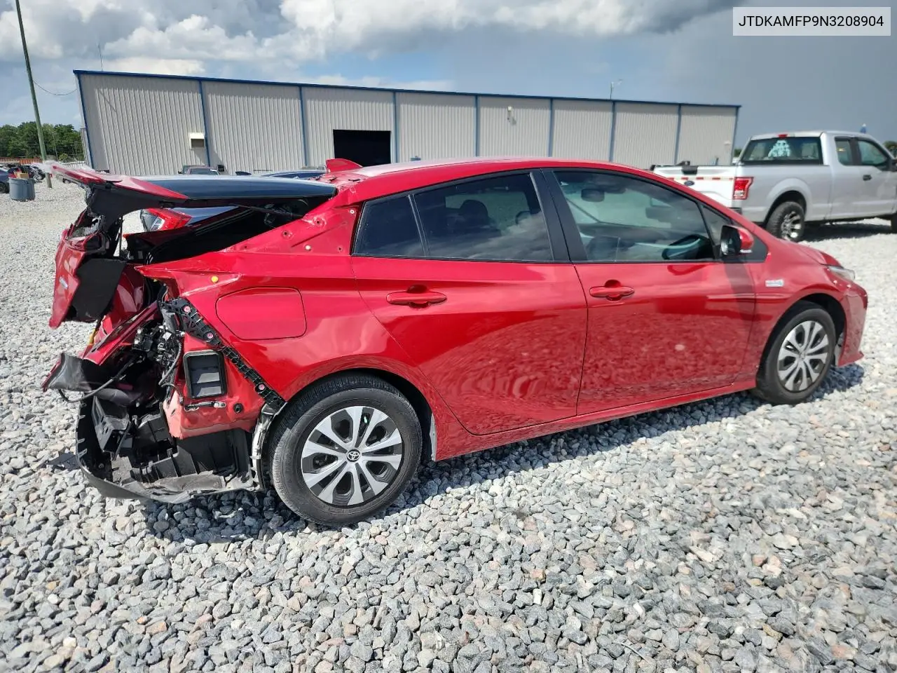 2022 Toyota Prius Prime Le VIN: JTDKAMFP9N3208904 Lot: 62521205