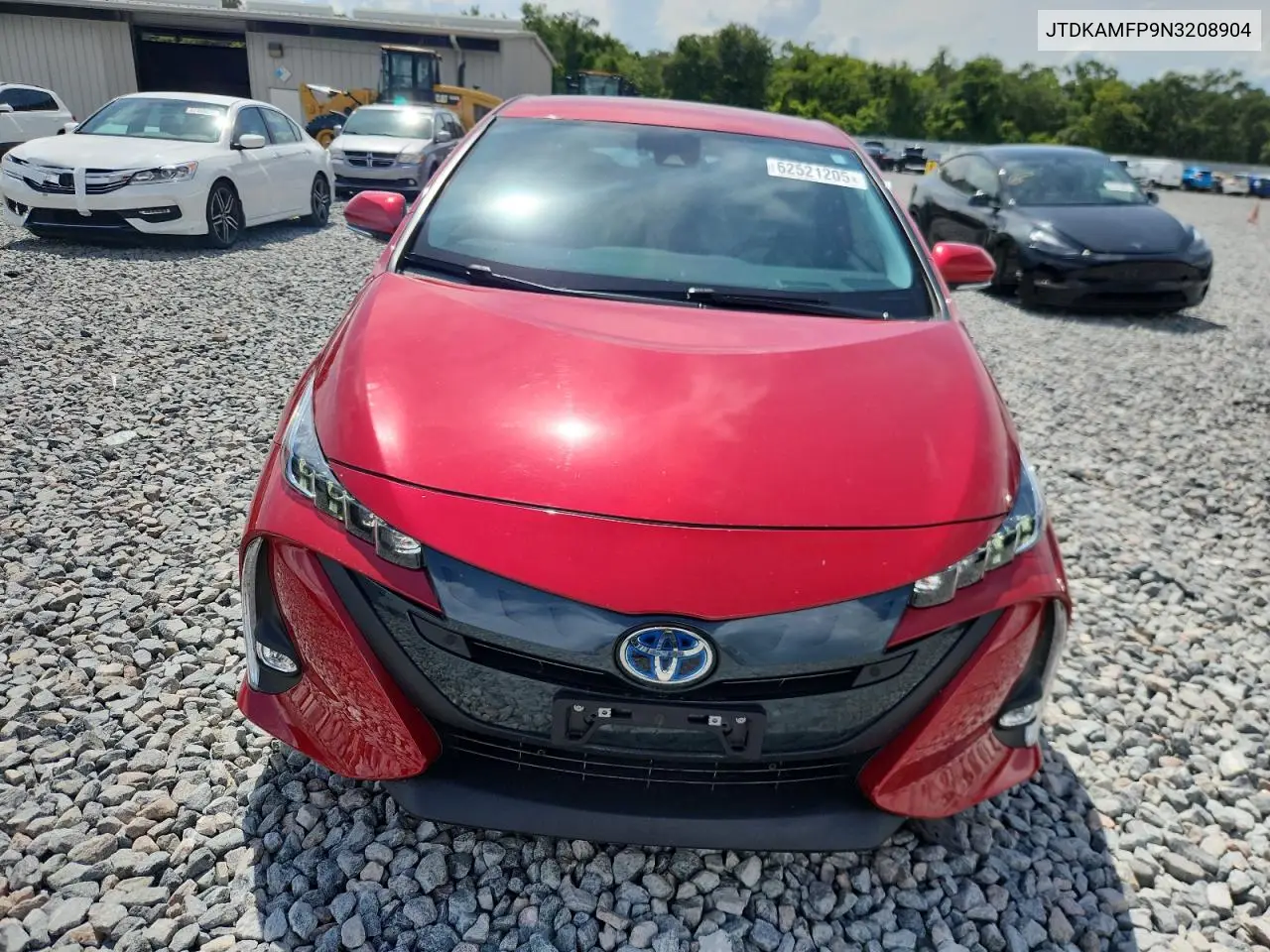 2022 Toyota Prius Prime Le VIN: JTDKAMFP9N3208904 Lot: 62521205