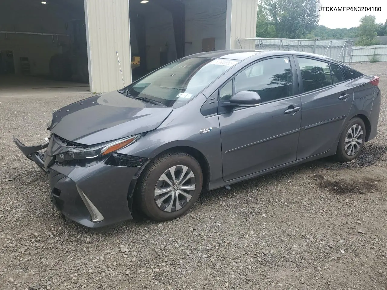 2022 Toyota Prius Prime Le VIN: JTDKAMFP6N3204180 Lot: 62600955