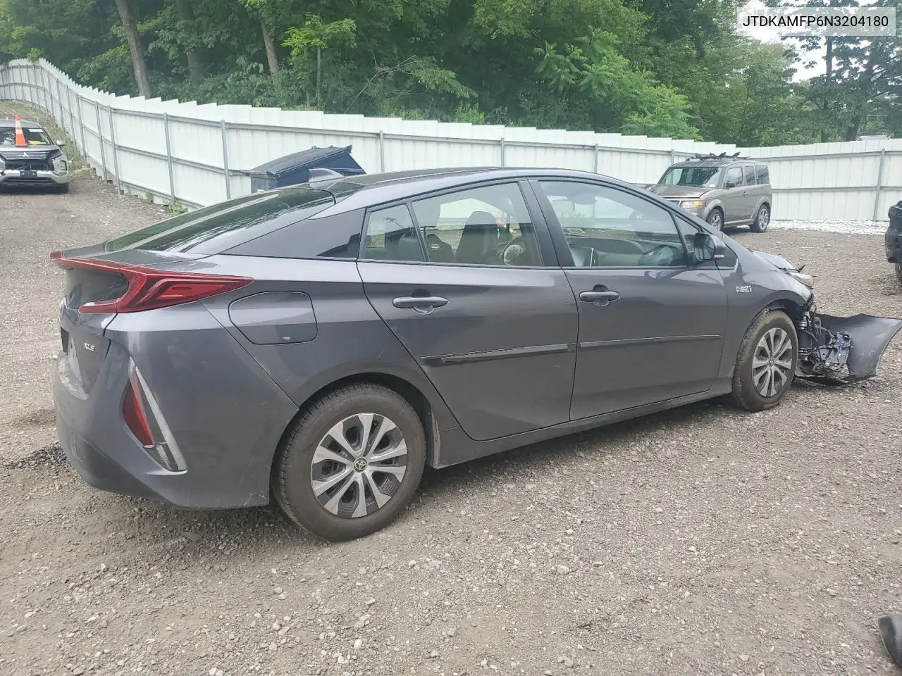 2022 Toyota Prius Prime Le VIN: JTDKAMFP6N3204180 Lot: 62600955