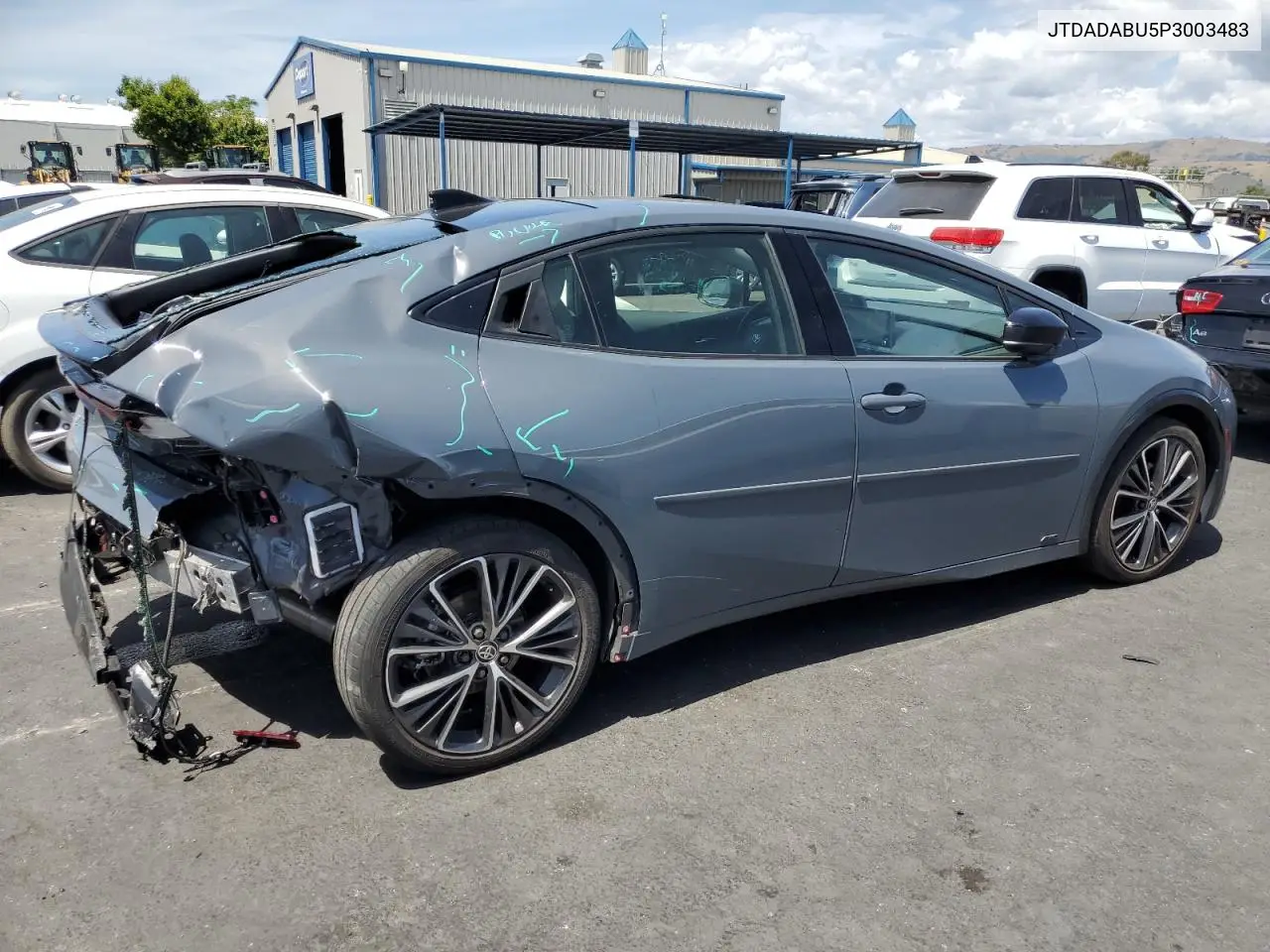 jtdadabu5p3003483 JTDADABU5P3003483 2023 Toyota Prius Le