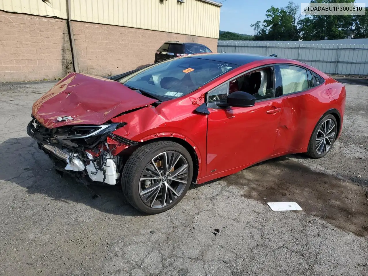 2023 Toyota Prius Le VIN: JTDADABU1P3000810 Lot: 62572075