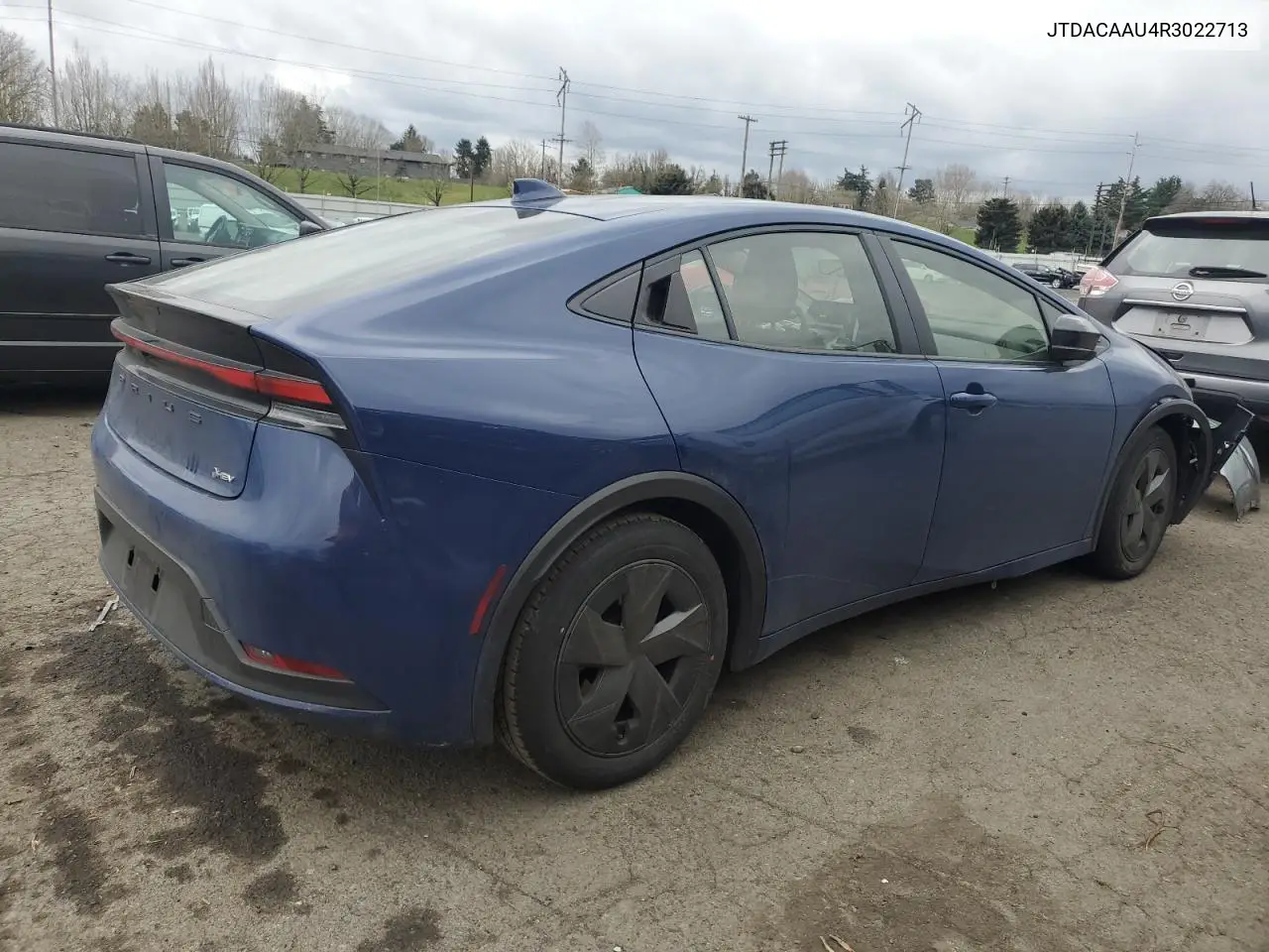 2024 Toyota Prius Le VIN: JTDACAAU4R3022713 Lot: 47662175