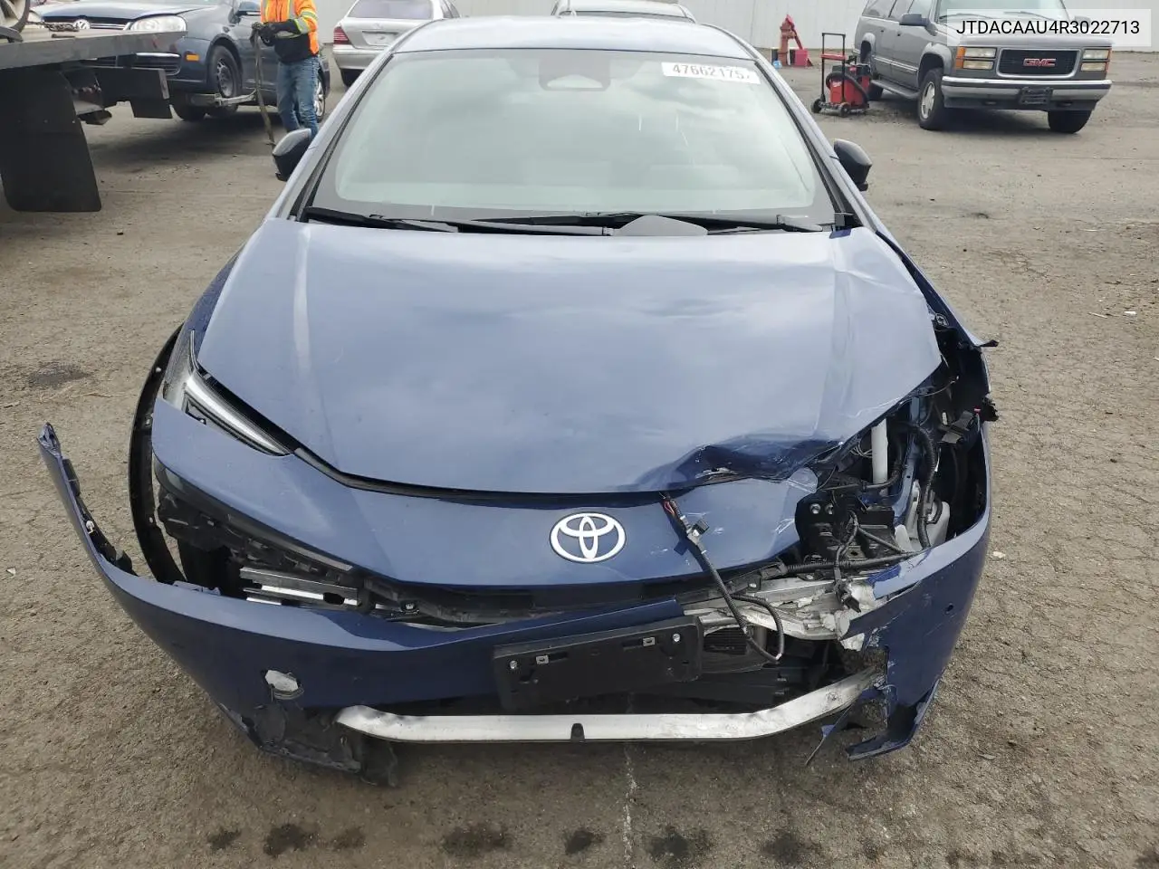 2024 Toyota Prius Le VIN: JTDACAAU4R3022713 Lot: 47662175