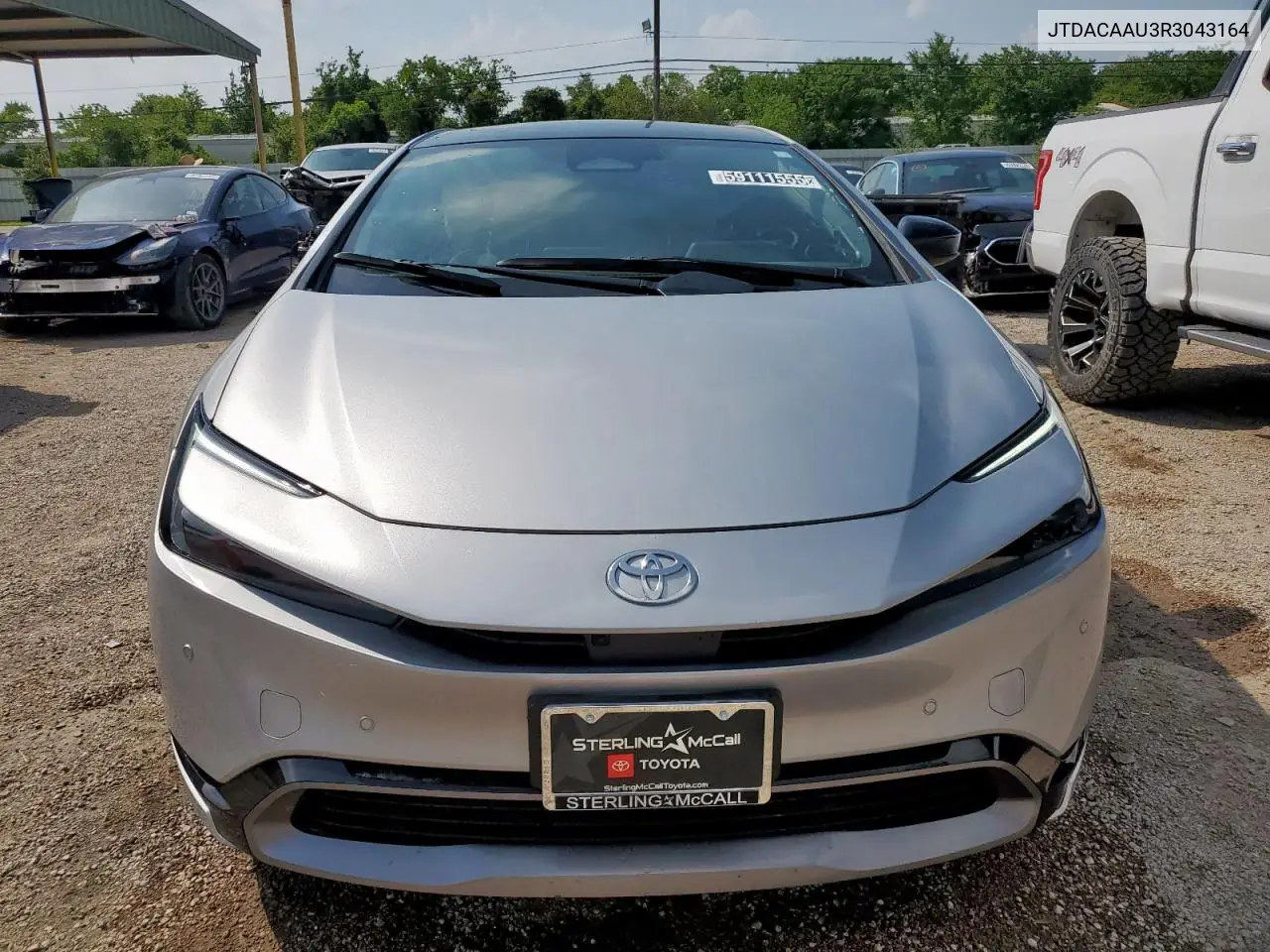 2024 Toyota Prius Le VIN: JTDACAAU3R3043164 Lot: 59111555