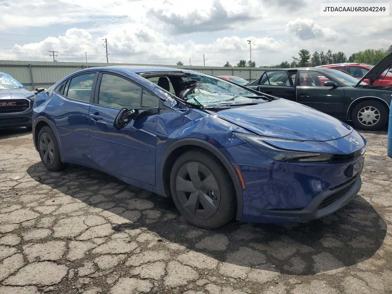 2024 Toyota Prius Le VIN: JTDACAAU6R3042249 Lot: 62573785