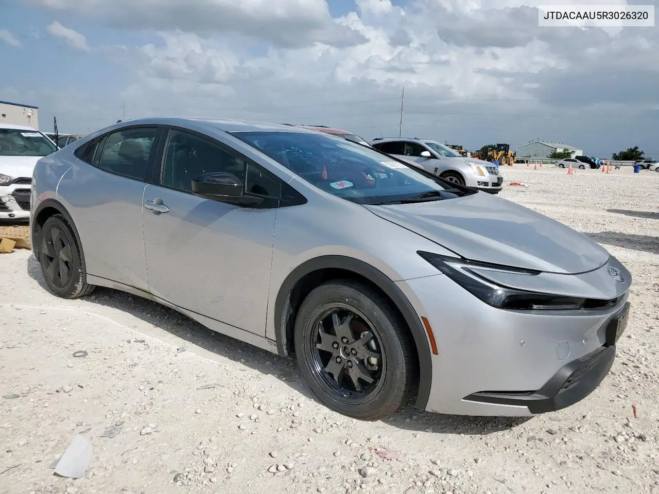 2024 Toyota Prius Le VIN: JTDACAAU5R3026320 Lot: 63051115