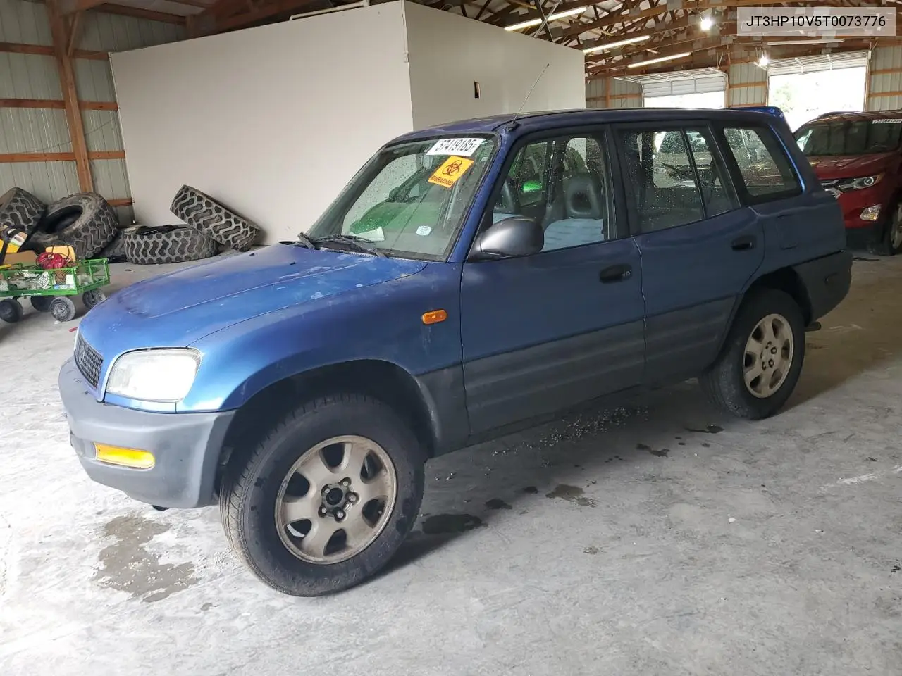 1996 Toyota Rav4 VIN: JT3HP10V5T0073776 Lot: 57419185