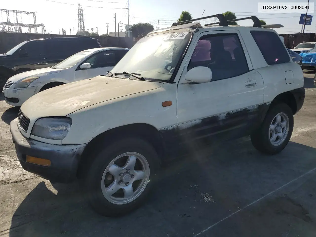 1996 Toyota Rav4 VIN: JT3XP10V3T0003091 Lot: 58094785