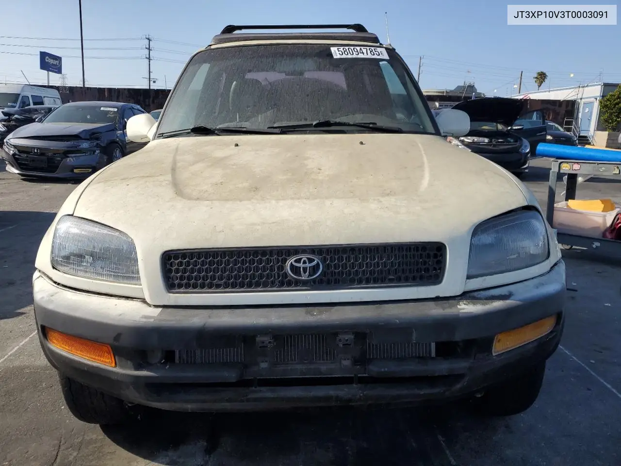 1996 Toyota Rav4 VIN: JT3XP10V3T0003091 Lot: 58094785