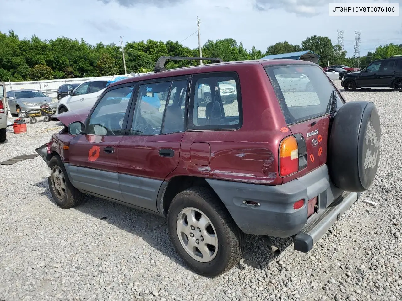1996 Toyota Rav4 VIN: JT3HP10V8T0076106 Lot: 60867565