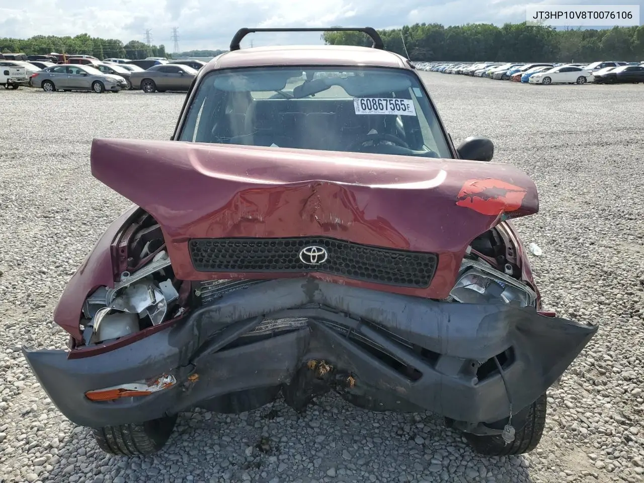 1996 Toyota Rav4 VIN: JT3HP10V8T0076106 Lot: 60867565