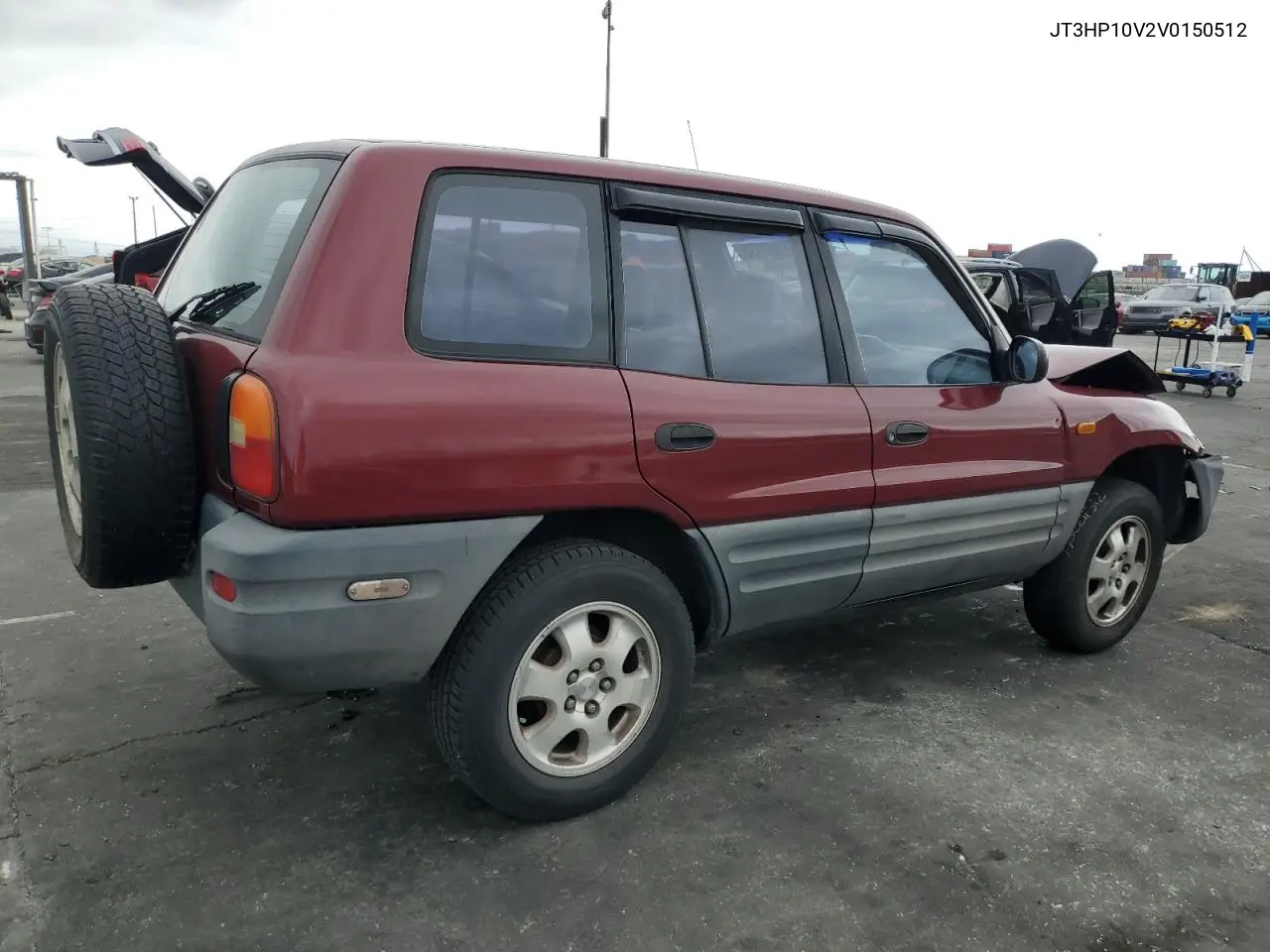 1997 Toyota Rav4 VIN: JT3HP10V2V0150512 Lot: 55903135