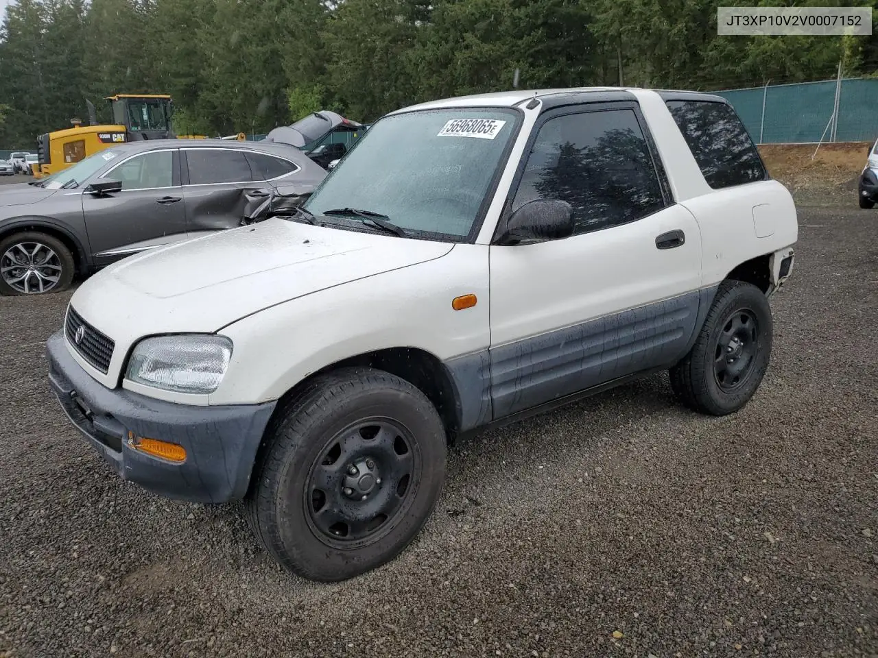 1997 Toyota Rav4 VIN: JT3XP10V2V0007152 Lot: 56968065