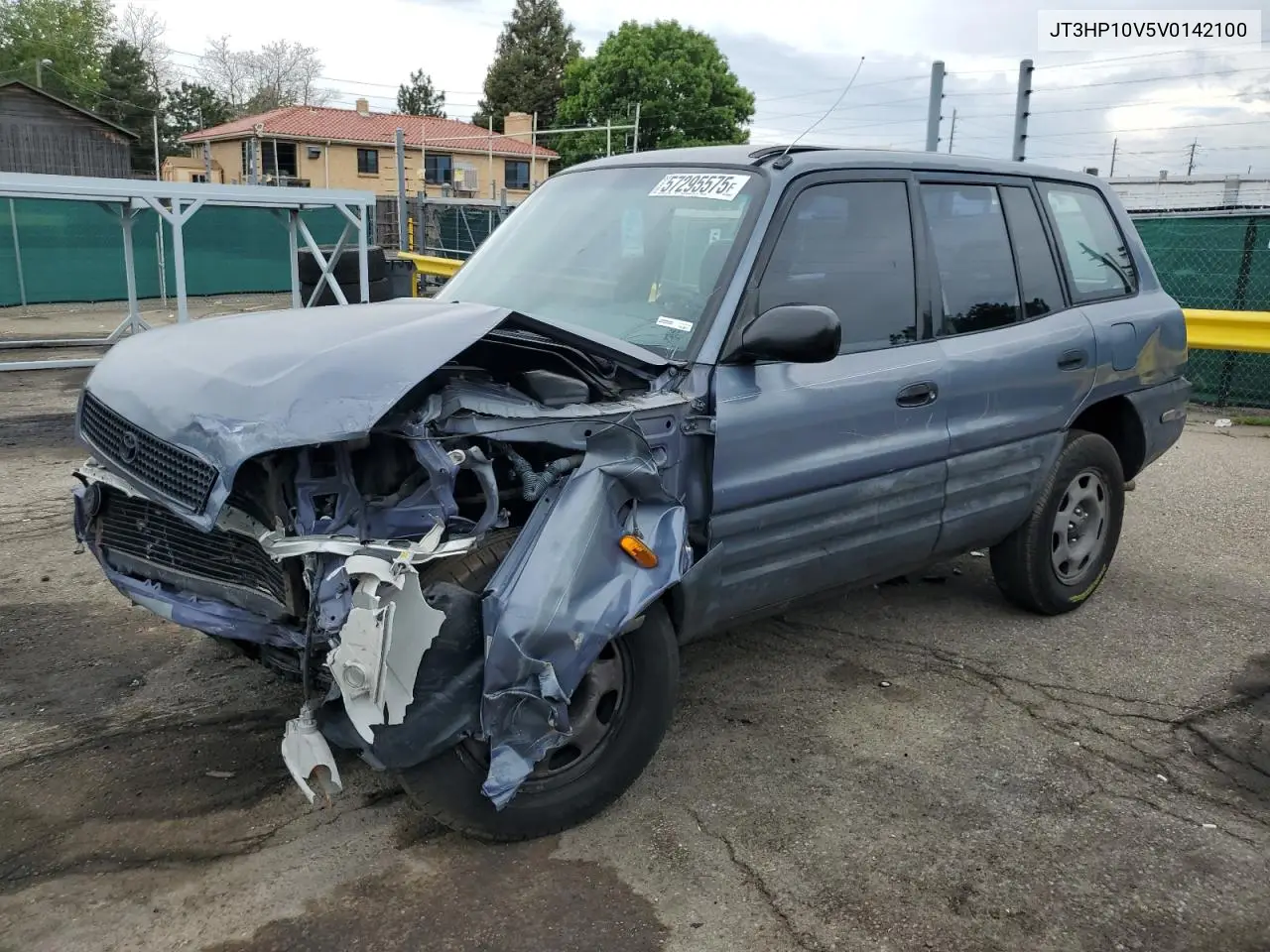 1997 Toyota Rav4 VIN: JT3HP10V5V0142100 Lot: 57295575