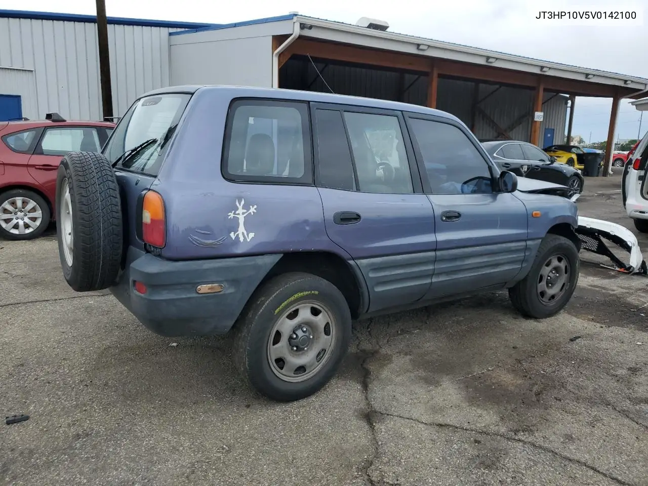 1997 Toyota Rav4 VIN: JT3HP10V5V0142100 Lot: 57295575