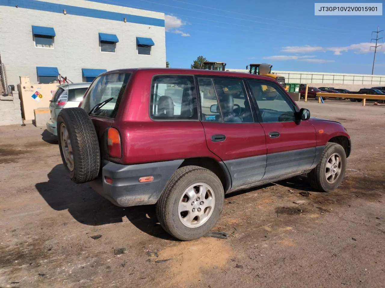 1997 Toyota Rav4 VIN: JT3GP10V2V0015901 Lot: 59300945