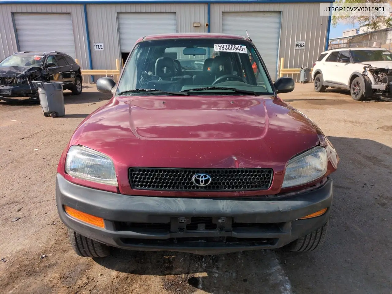1997 Toyota Rav4 VIN: JT3GP10V2V0015901 Lot: 59300945
