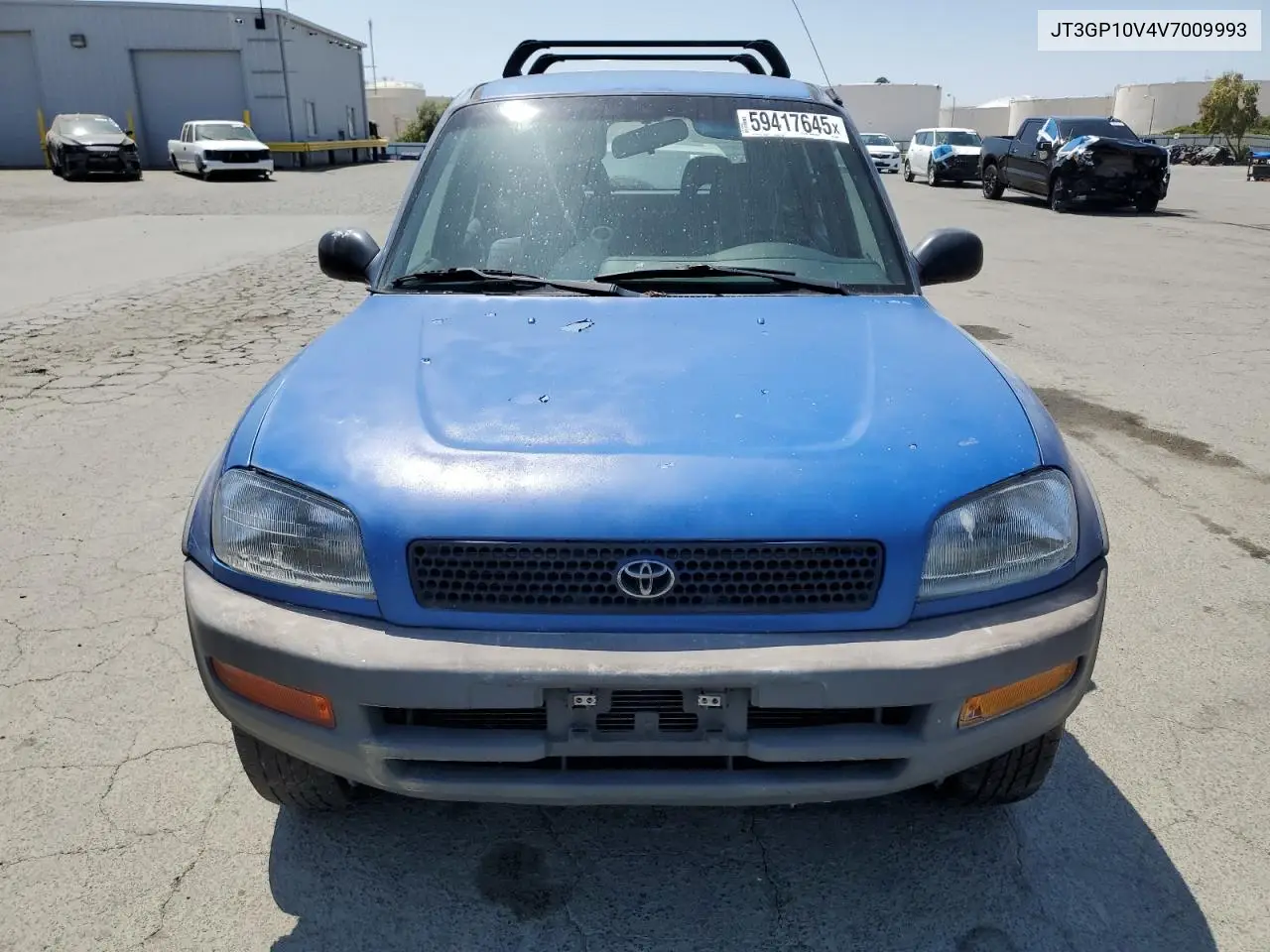 1997 Toyota Rav4 VIN: JT3GP10V4V7009993 Lot: 59417645