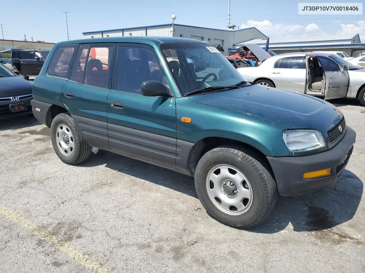 1997 Toyota Rav4 VIN: JT3GP10V7V0018406 Lot: 59811205