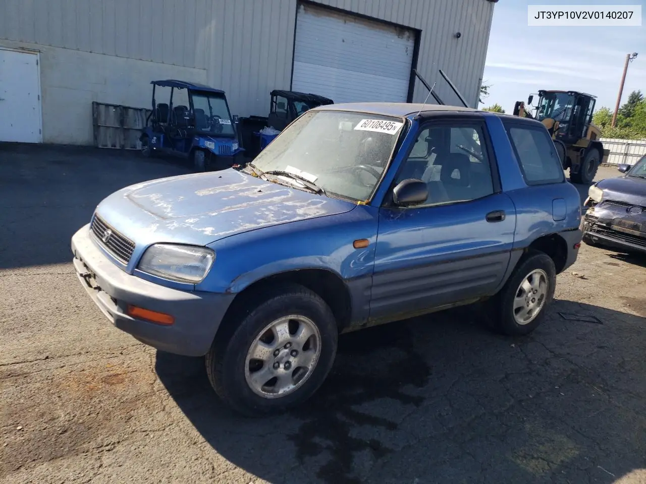 1997 Toyota Rav4 VIN: JT3YP10V2V0140207 Lot: 60108495