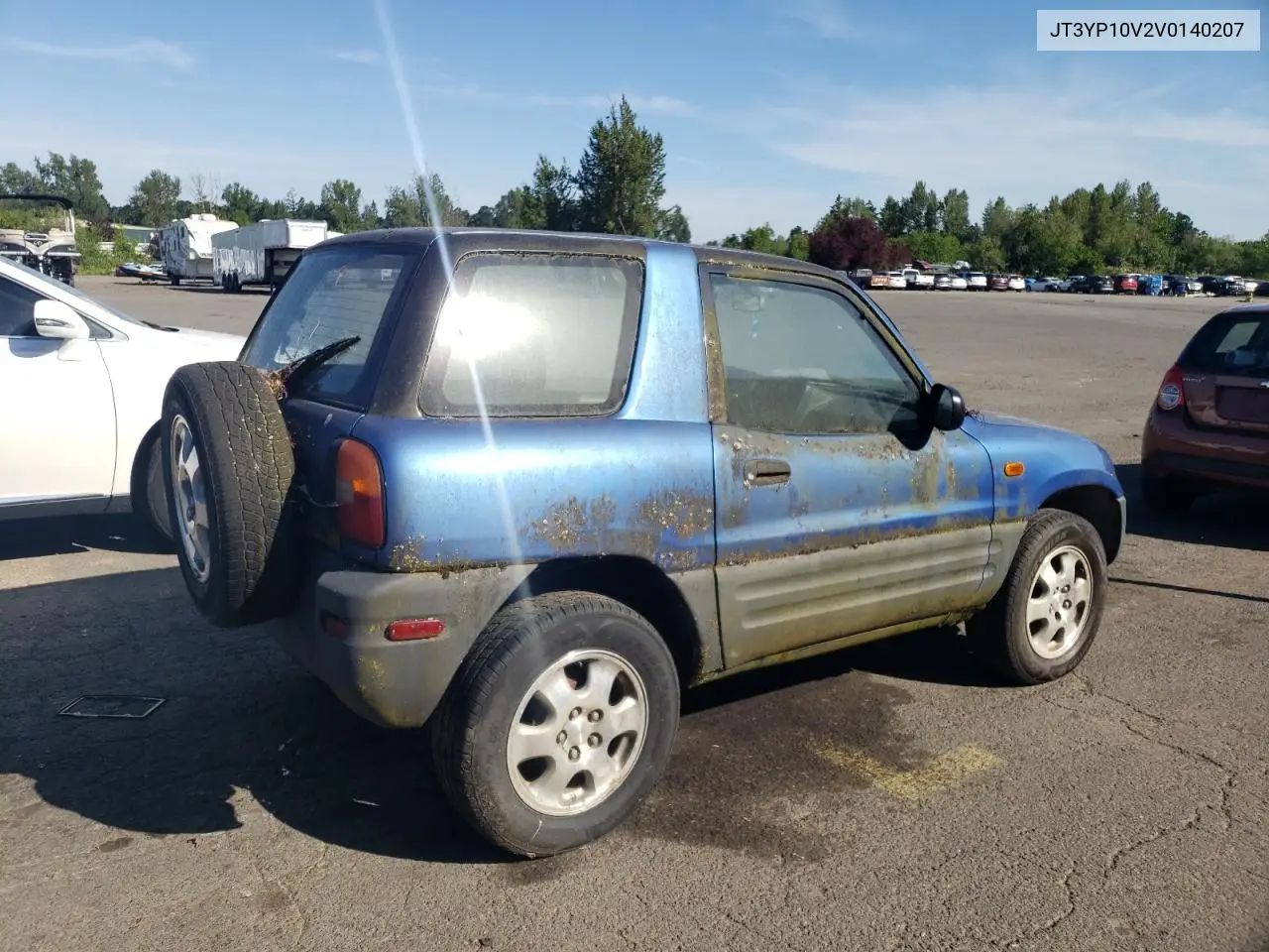 1997 Toyota Rav4 VIN: JT3YP10V2V0140207 Lot: 60108495