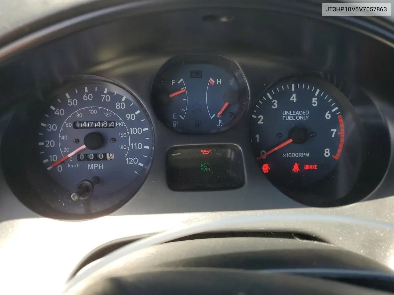 1997 Toyota Rav4 VIN: JT3HP10V5V7057863 Lot: 60145155