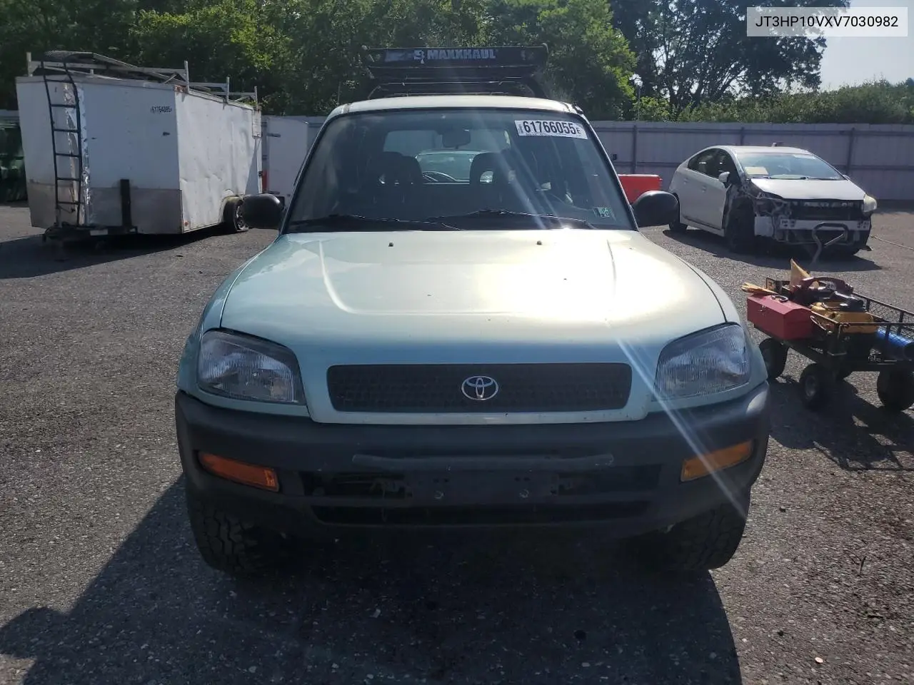 1997 Toyota Rav4 VIN: JT3HP10VXV7030982 Lot: 61766055