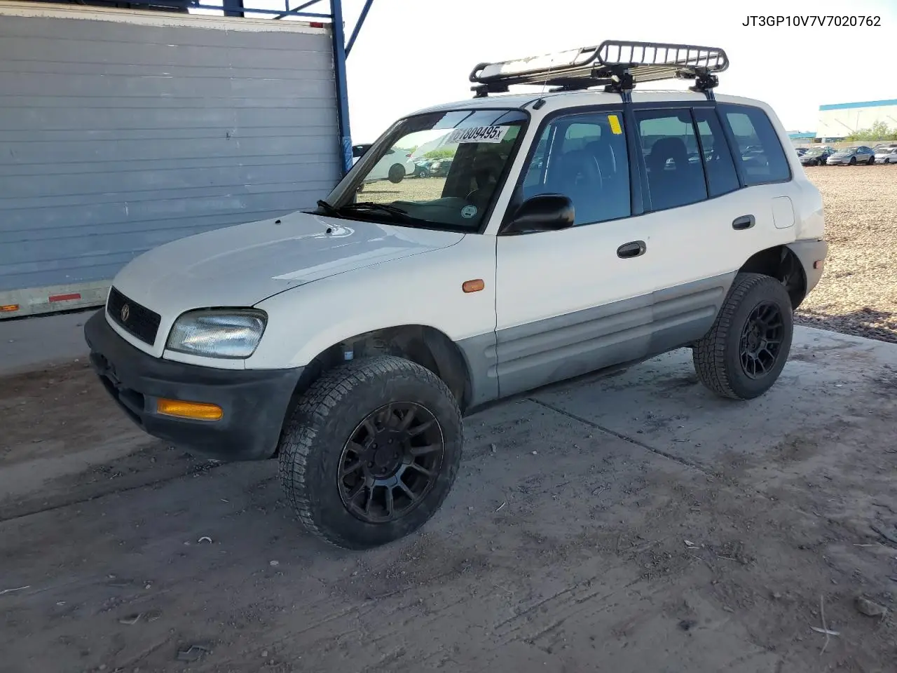 1997 Toyota Rav4 VIN: JT3GP10V7V7020762 Lot: 61809495
