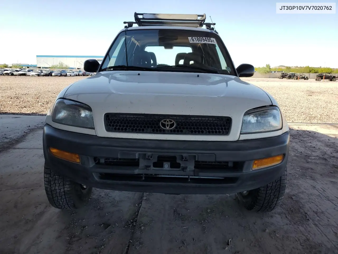 1997 Toyota Rav4 VIN: JT3GP10V7V7020762 Lot: 61809495